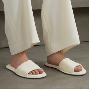 The Row Canal Velvet Slides